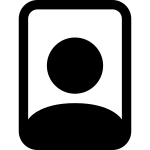File Person SVG Icon